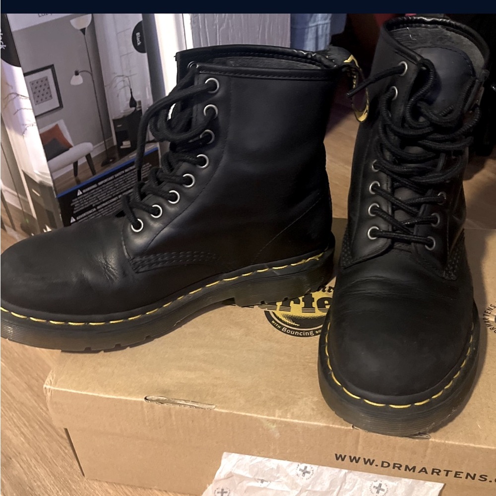 Doc Marten’s 1460 DM’s Wintergrip Lace Up Boots - Slip Resistant